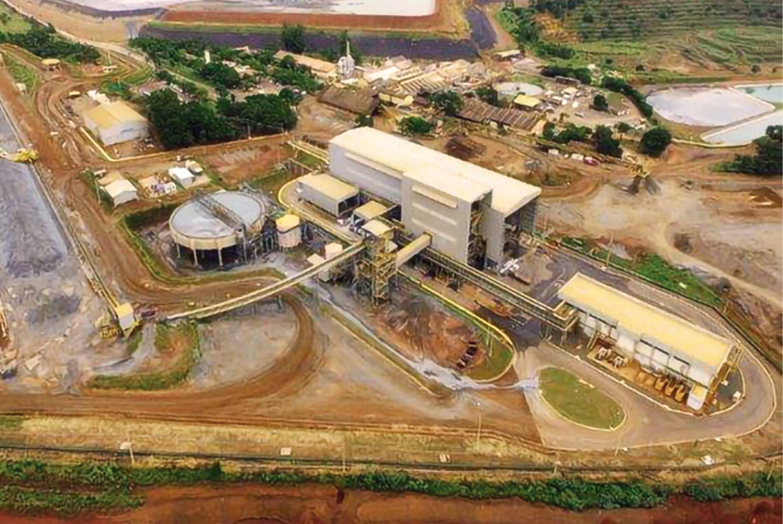 CMOC Mineradora, em Ouvidor/Catalão - GO, obra executada pela Conenge