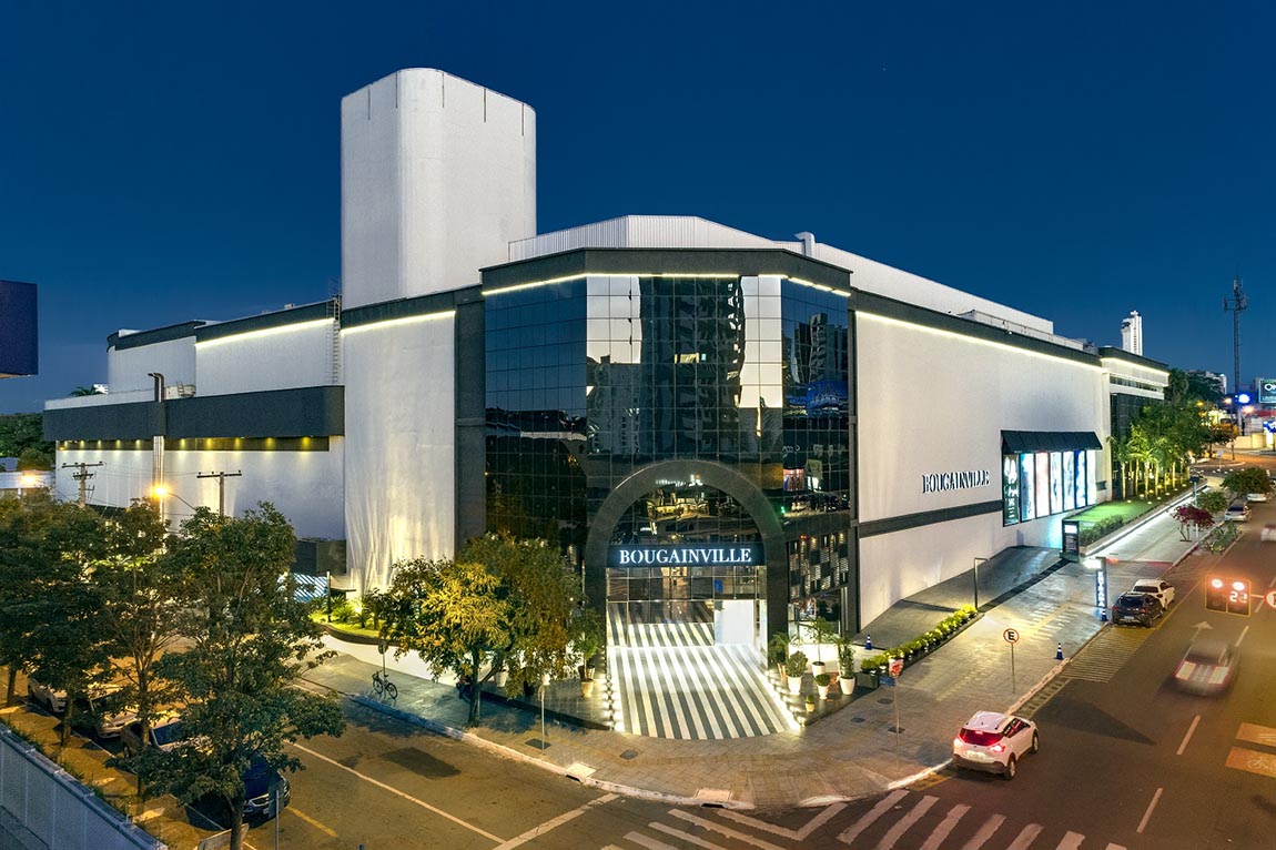 Shopping Bougainville, em Goiânia - GO, obra executada pela Conenge