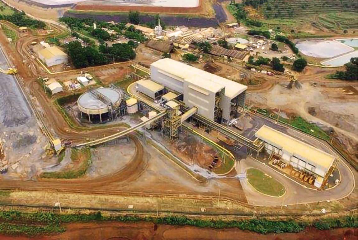 CMOC Mineradora, em Ouvidor/Catalão - GO, obra executada pela Conenge