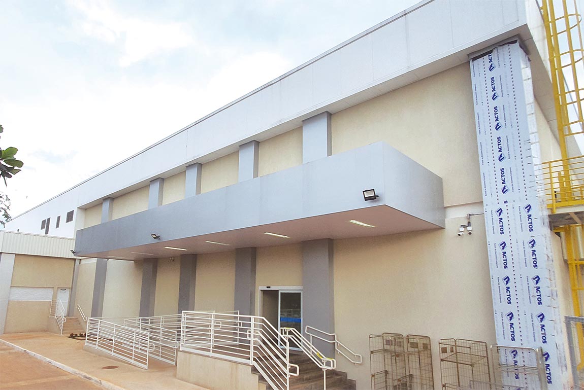 Farmacêutica Cosmed, em Anápolis - GO, obra executada pela Conenge