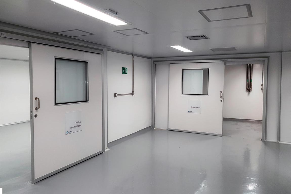 Farmacêutica Cosmed, em Anápolis - GO, obra executada pela Conenge