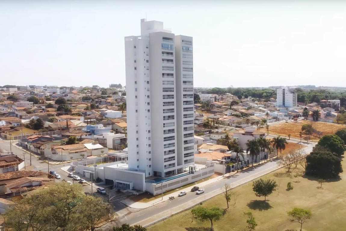 Residencial Reserva do Lago, em Catalão - GO, obra executada pela Conenge