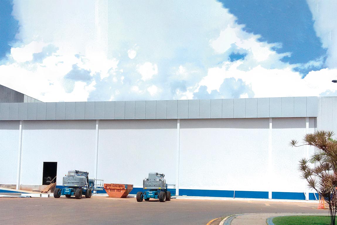 Farmacêutica Teuto, em Anápolis - GO, obra executada pela Conenge